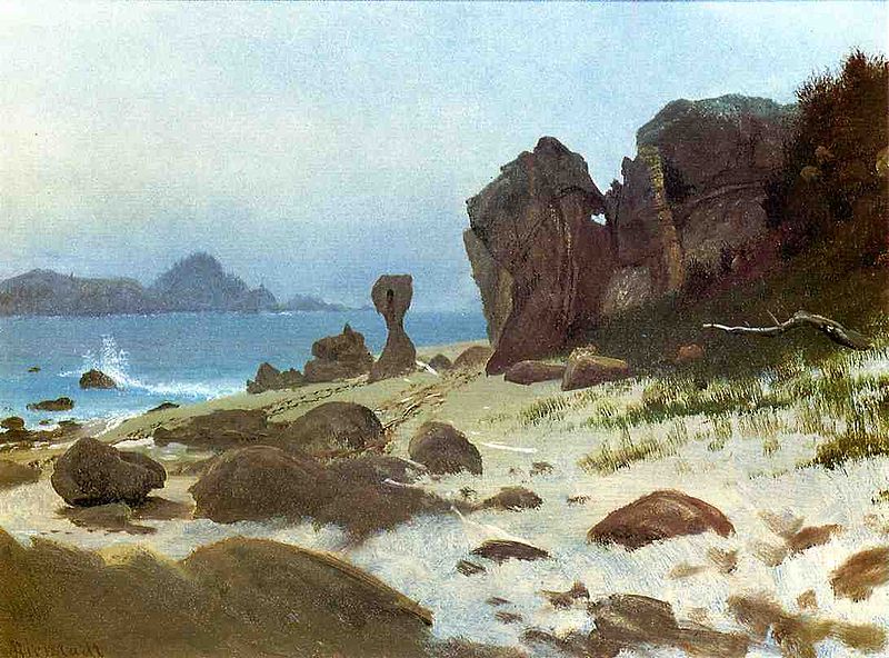 Albert Bierstadt Bay of Monterey, California